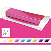 Los mejores  - Leitz WOW 73680023 - Plastificadora A4- iLam- color rosa metálico